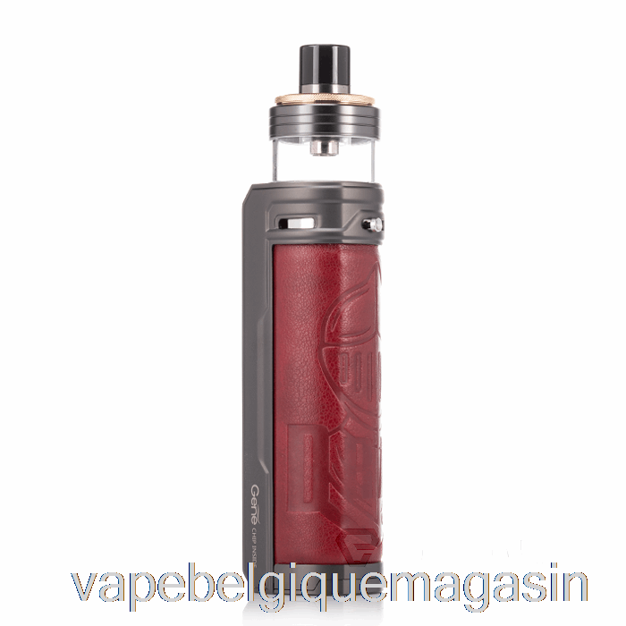 Vape Belgique Voopoo Drag X Pnp-x 80w Pod System Chevalier Rouge